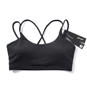 Youngla Model #W337 Curve Essential Sports Bra In‎ Black Size S SOLD OUT STYLE